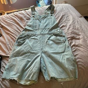 H&M Denim Overall Shorts